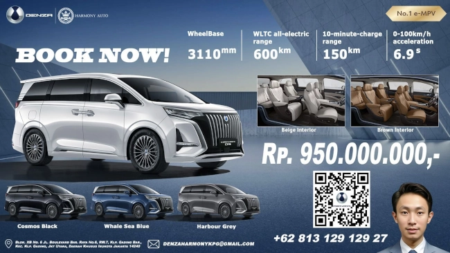 Banner Denza Harmony Jakarta